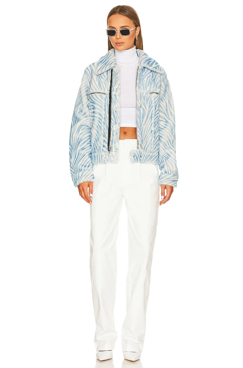 Ivana Jacket Blue Zebra - Image 5