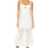 Lesli Midi Dress White