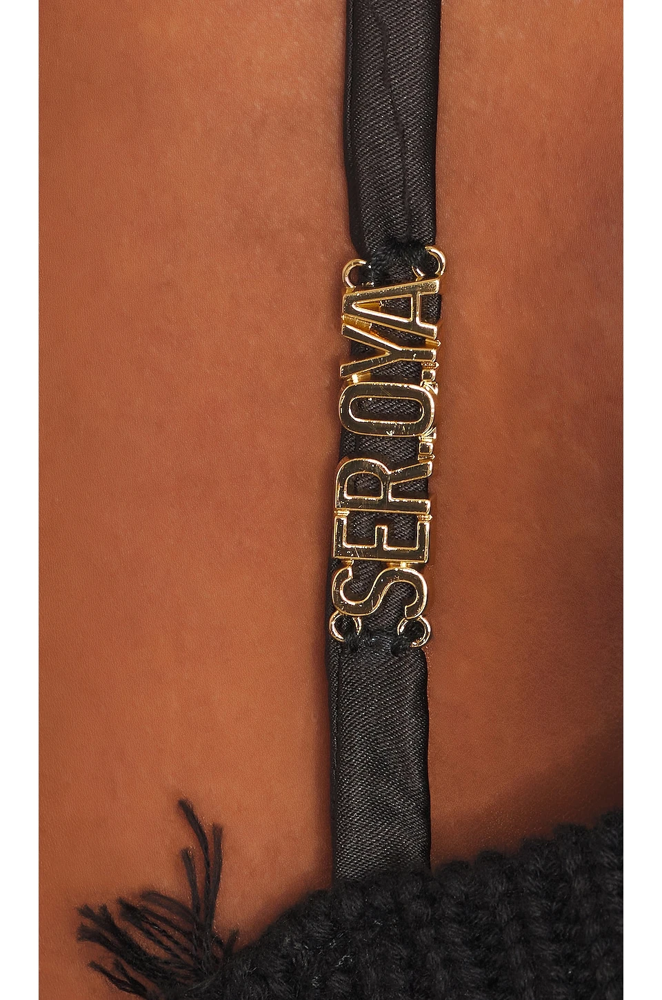 Maude Sweater Dress Black - Image 4