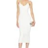Ballor Midi Dress White