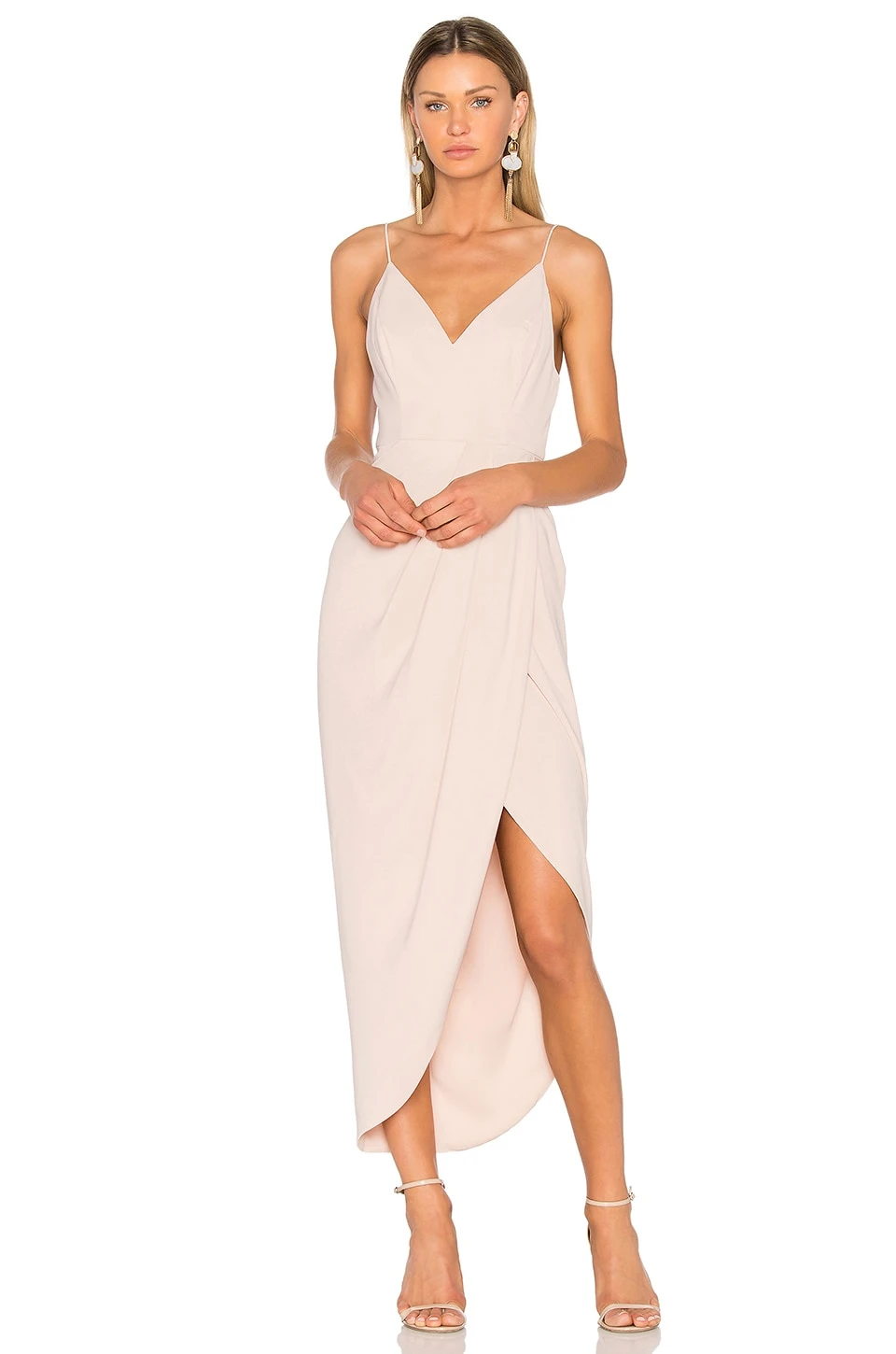 Shona Joy Cocktail Draped Dress Ballet