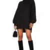 Show Me Your Mumu Chester Sweater Dress Black
