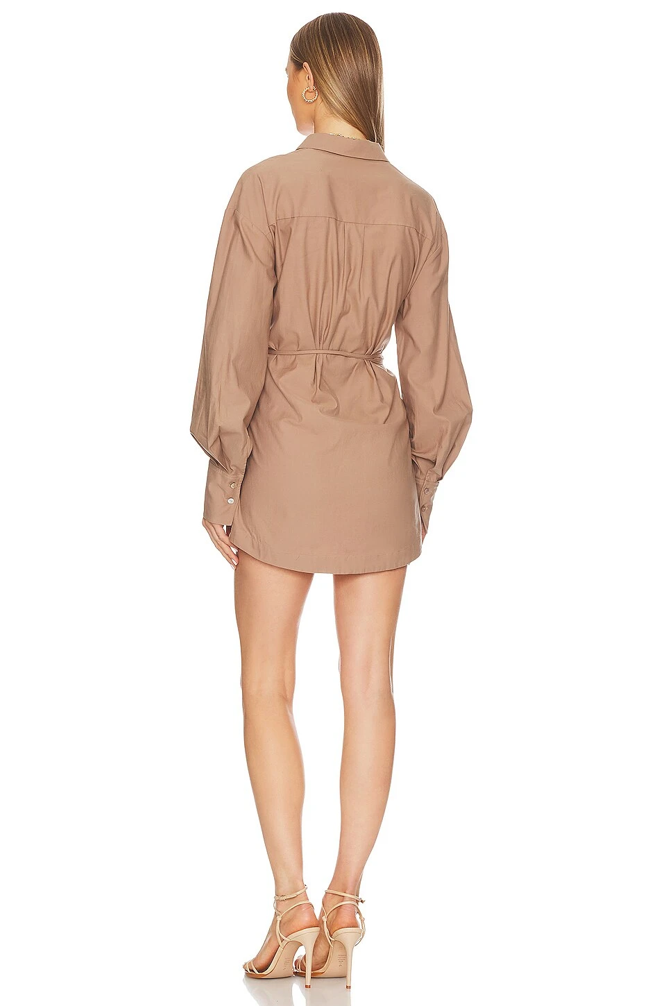 Maja Shirt Dress Pecan - Image 3