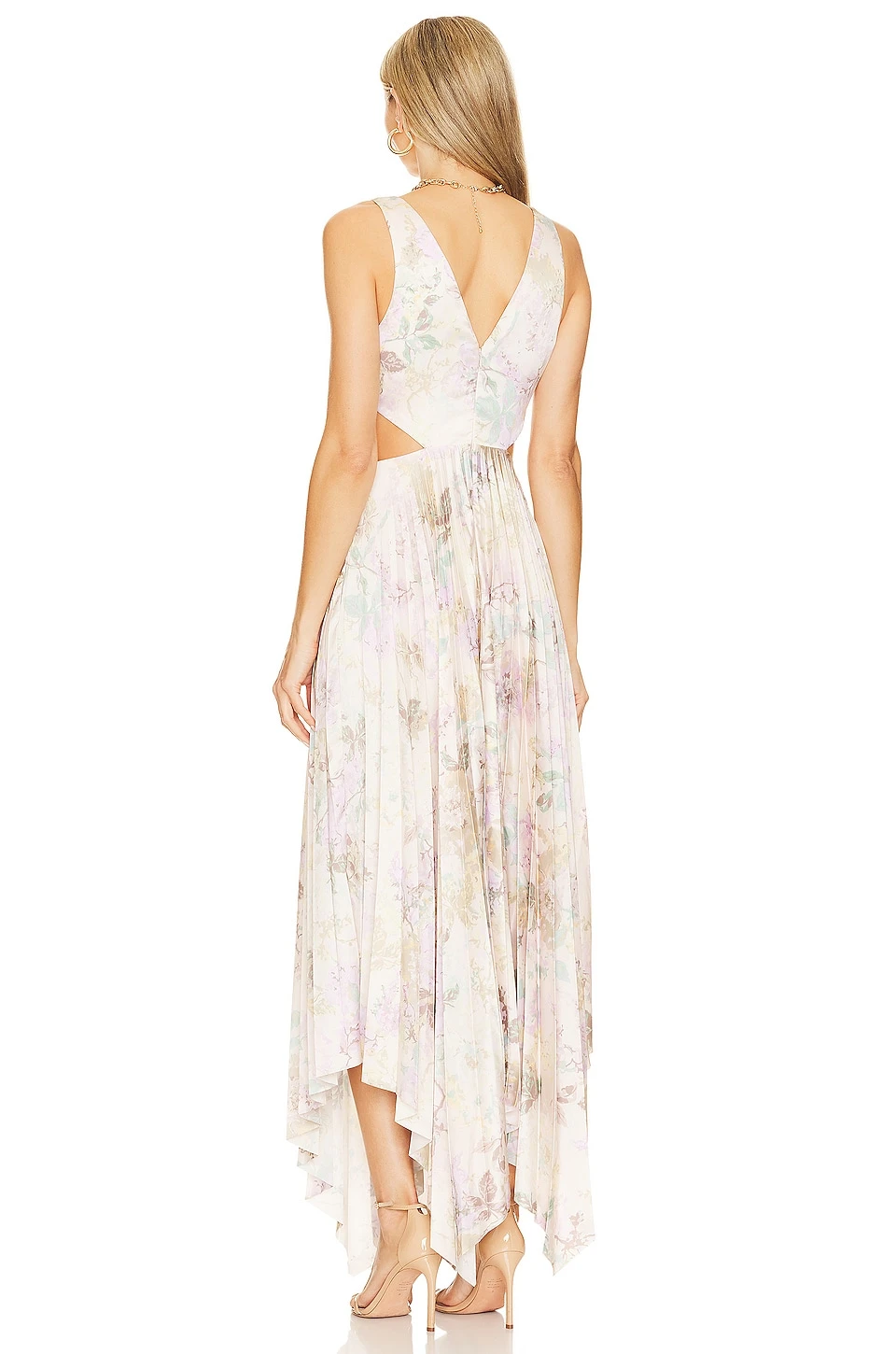 VESTIDO LEAH Rose Garden Beige - Image 3