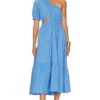 Steve Madden Leena Maxi Dress Ultramarine Indigo