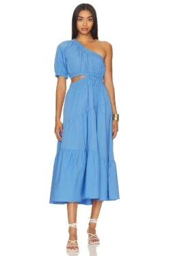 Steve Madden Leena Maxi Dress Ultramarine Indigo