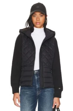 Alyssa Puffer Coat Black