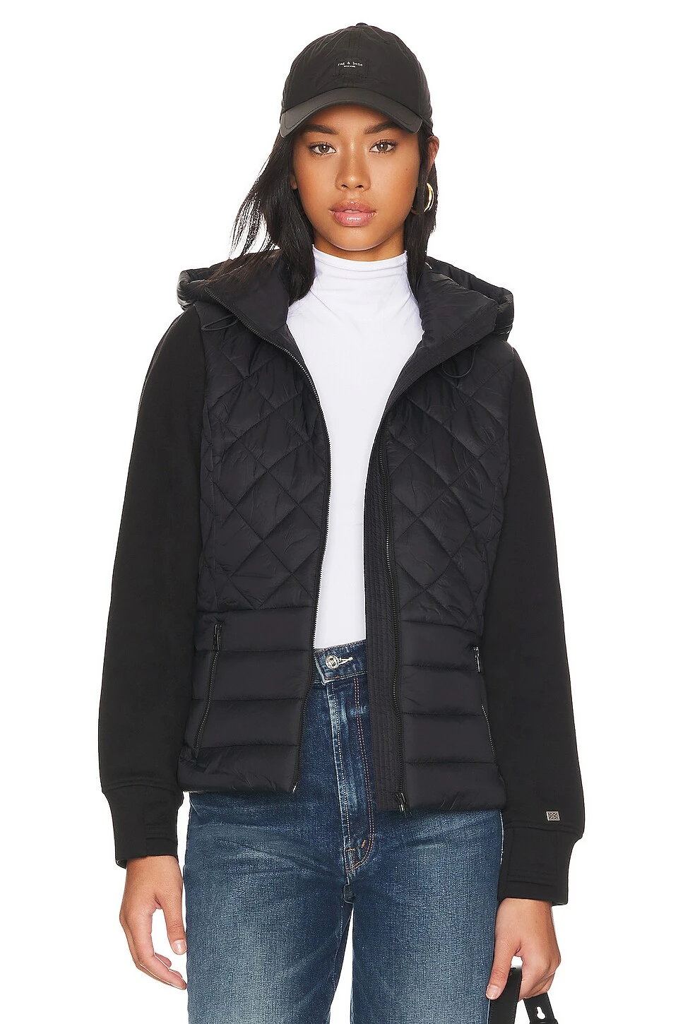 Alyssa Puffer Coat Black