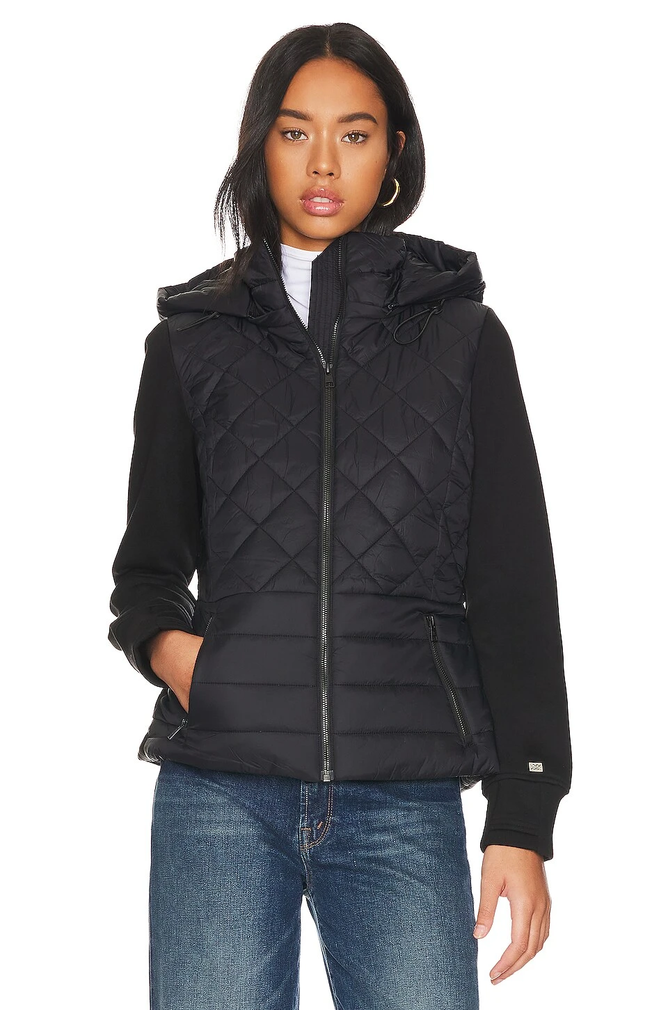 Alyssa Puffer Coat Black - Image 2