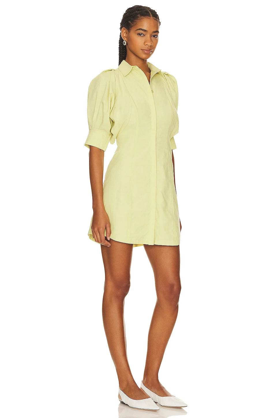 Hush Shirt Dress Kiwi - Image 2