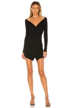 Thali Sweater Dress Black