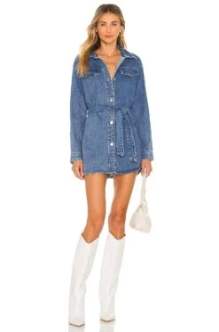 Kelsie Denim Dress Denim