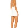Breanna Strappy Shift Dress White