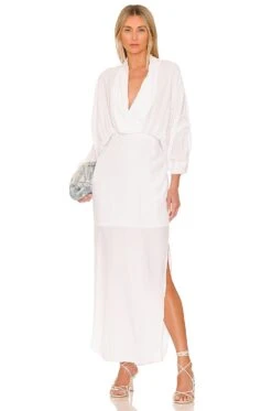 VESTIDO PLUNGE Bleach