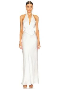 Grayson Gown Blanc