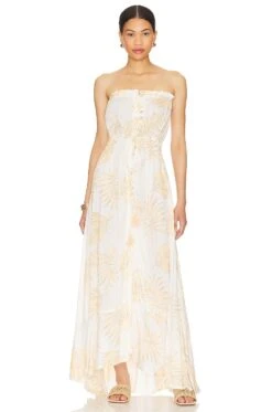 Ryden Maxi Dress Island Palm Sand