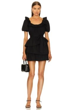 Christa Mini Dress Black