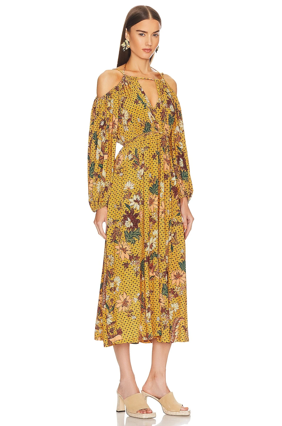 ULLA JOHNSON Noemi Dress Amber - Image 2