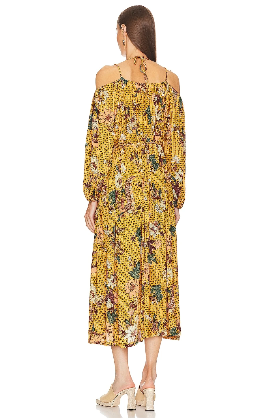 ULLA JOHNSON Noemi Dress Amber - Image 3