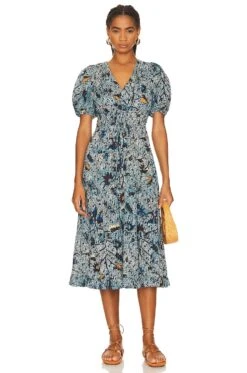 ULLA JOHNSON Thelma Dress Morning Glory