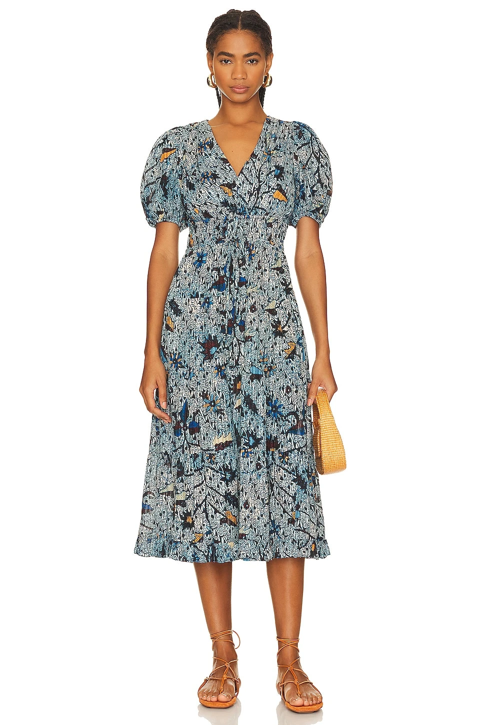 ULLA JOHNSON Thelma Dress Morning Glory