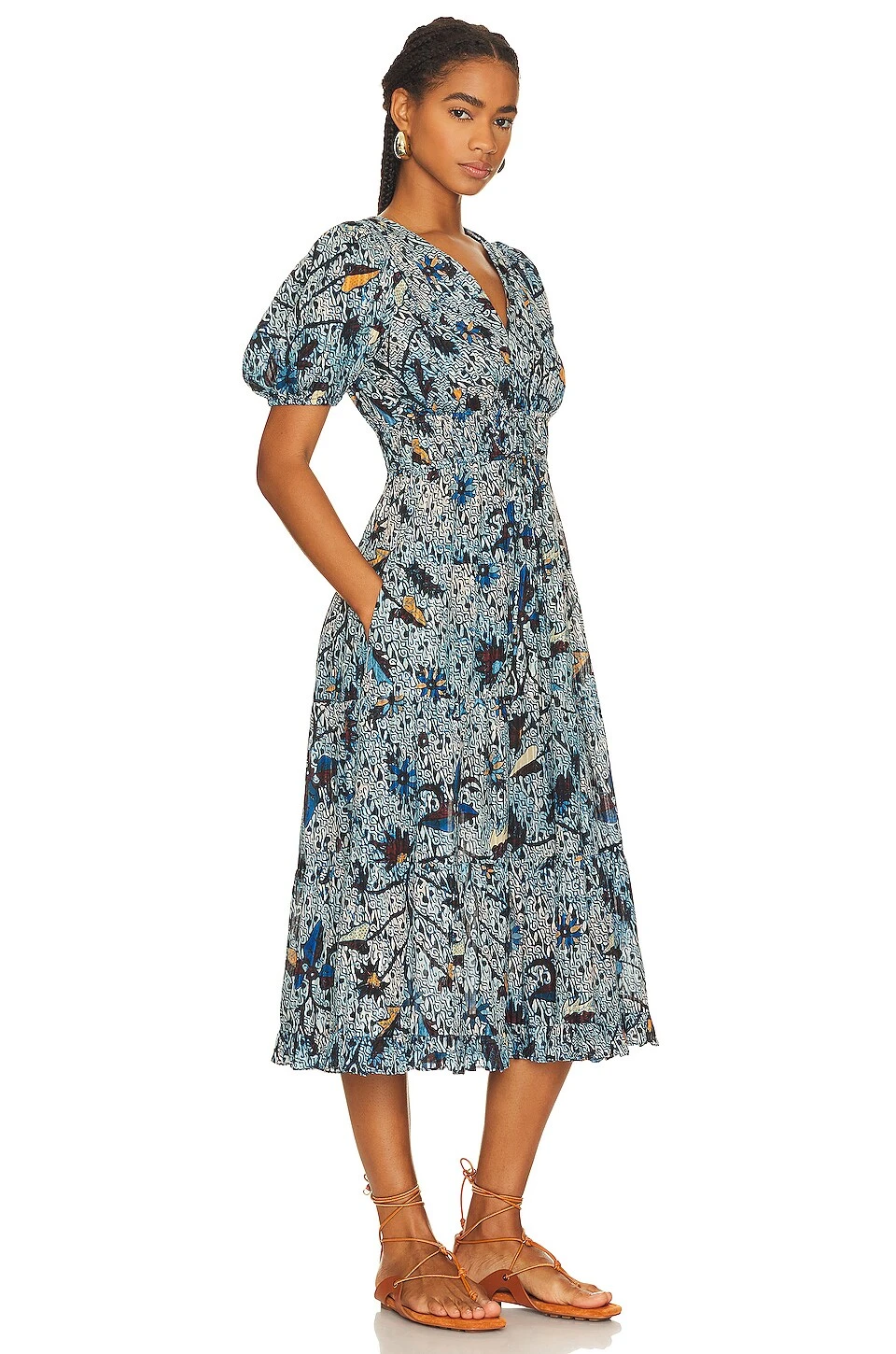 ULLA JOHNSON Thelma Dress Morning Glory - Image 2