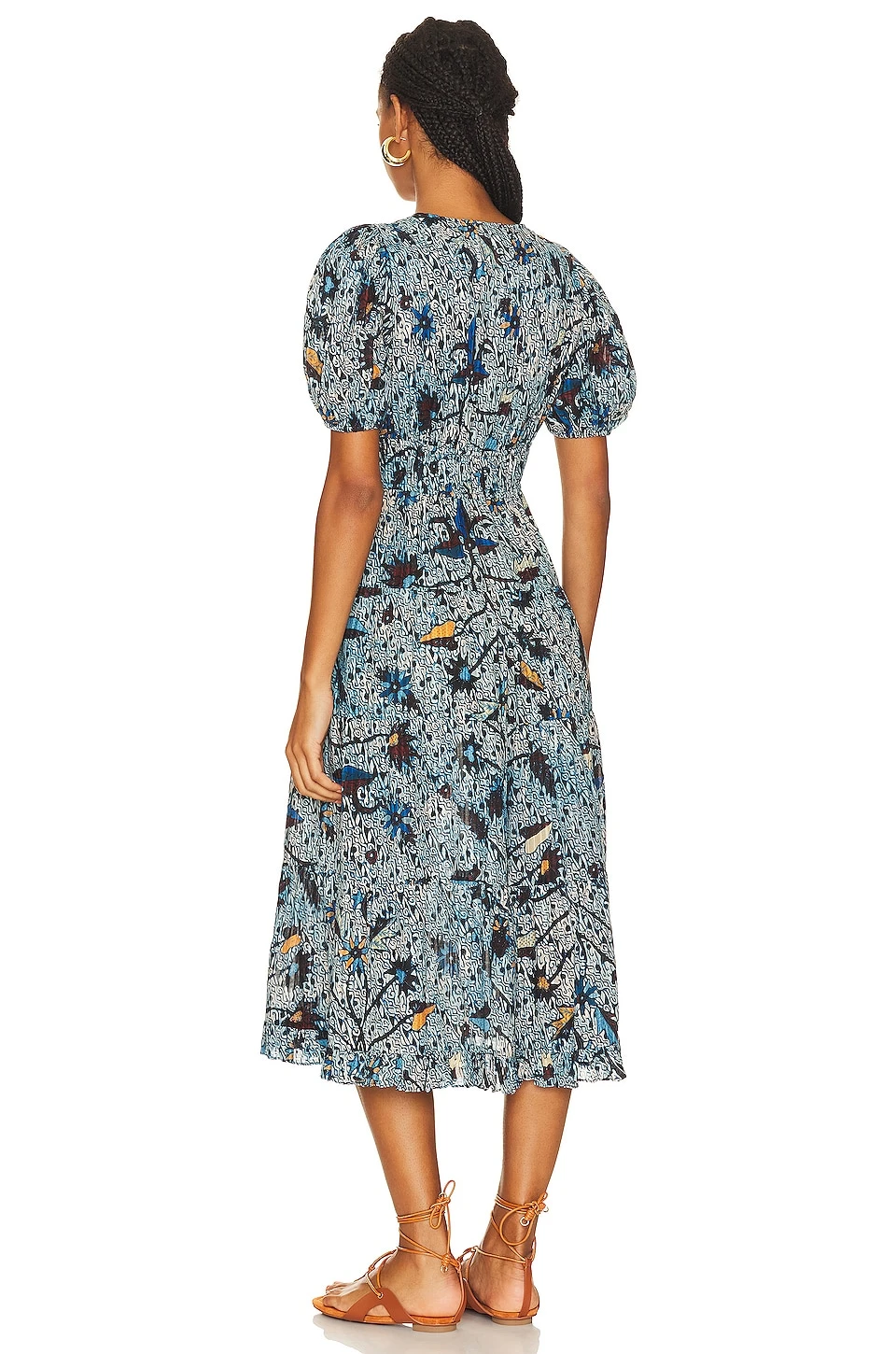ULLA JOHNSON Thelma Dress Morning Glory - Image 3