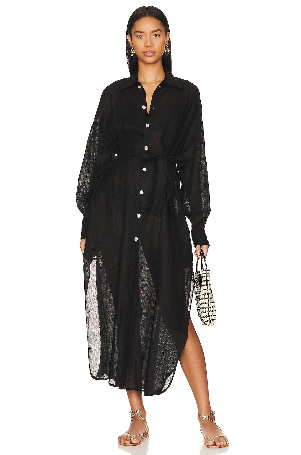 Playa Caftan Black - Image 2