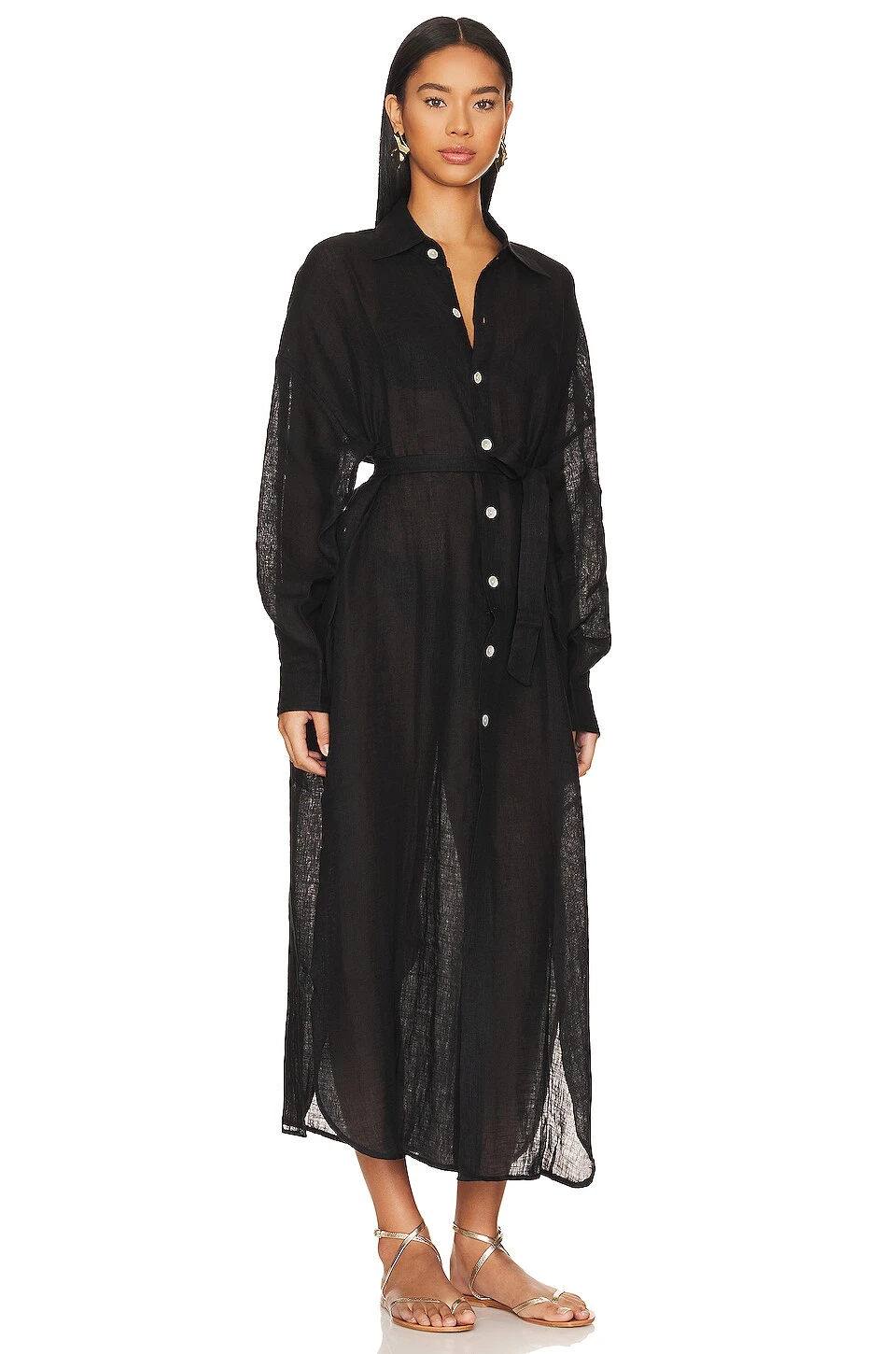 Playa Caftan Black - Image 3