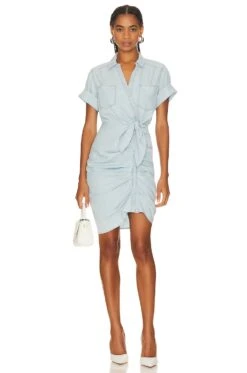 Veronica Beard Hensley Dress Glacier