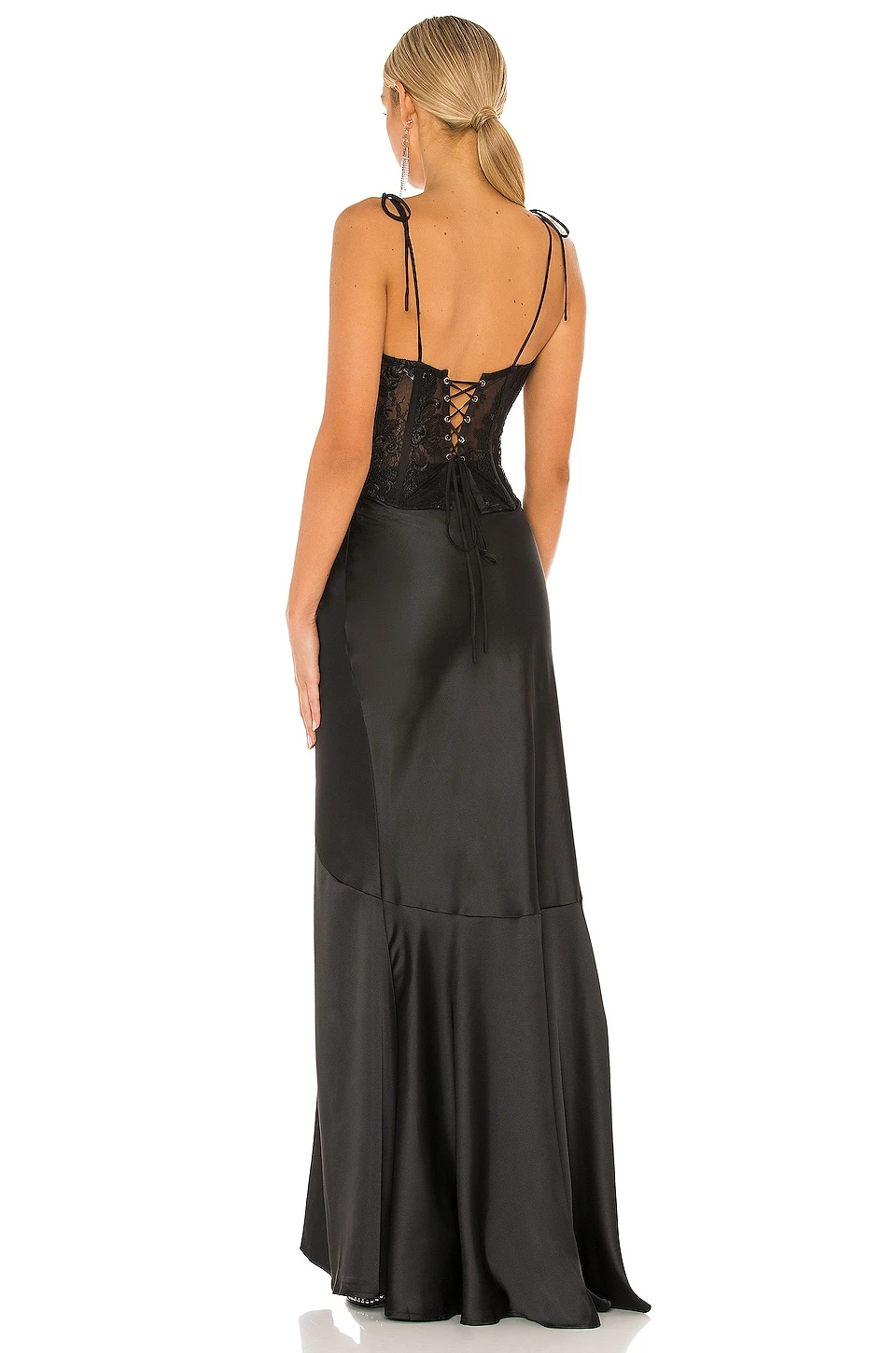 Calla Lily Gown Black - Image 4