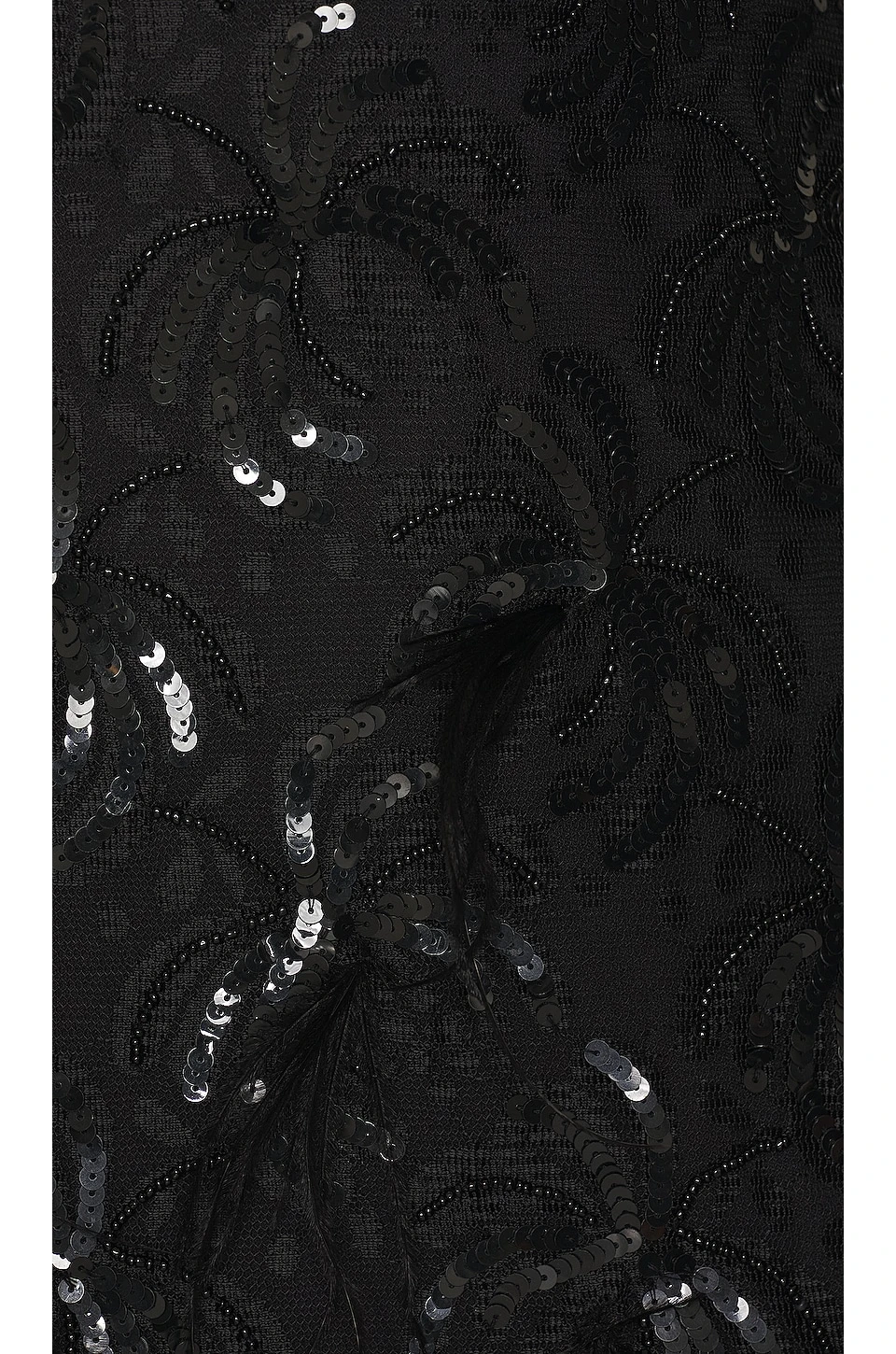 Lara Mini Dress Black - Image 4